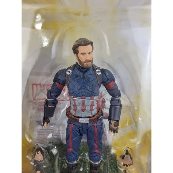Marvel Diamond Select 7 Action Figure Avengers Infinity War Captain America